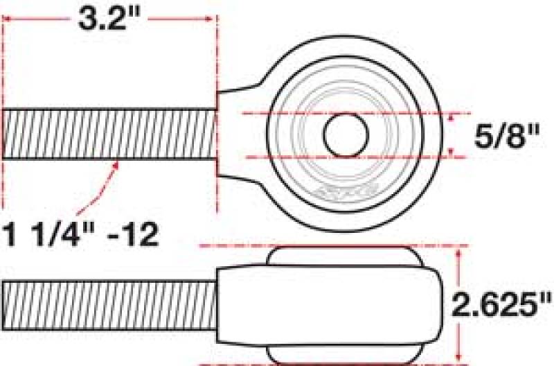 Load image into Gallery viewer, SPC Performance xAxis Rod End Ball Joint
