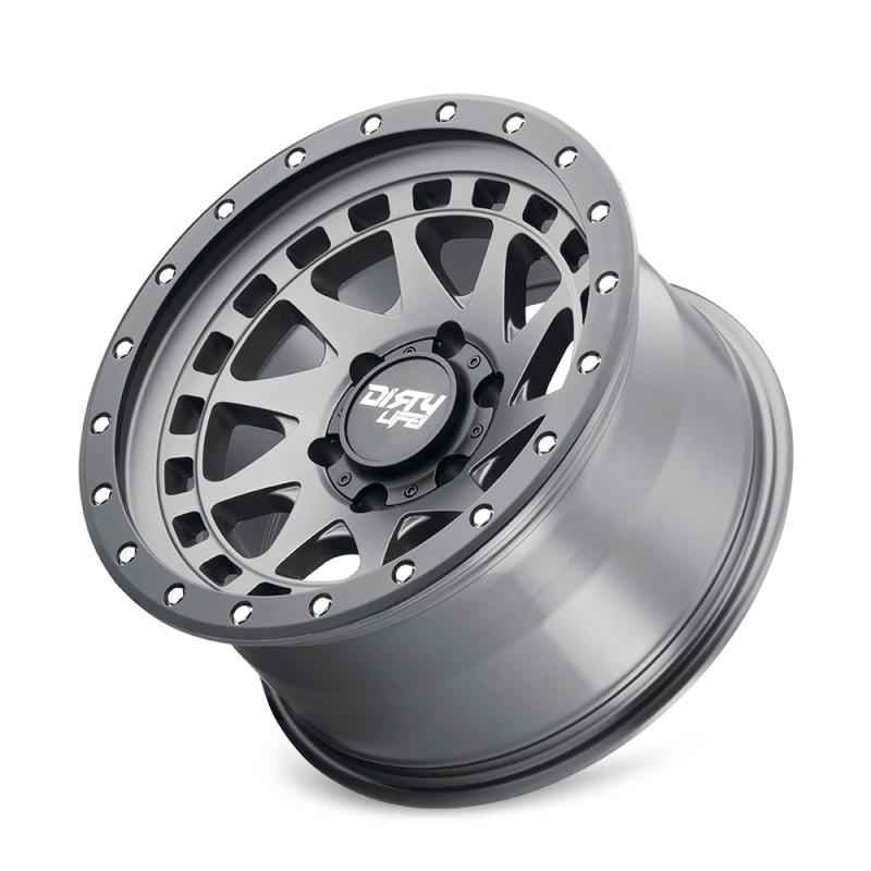 Load image into Gallery viewer, Dirty Life 9311 Enigma Pro 17x9/5x127 BP/-38mm Offset/71.5mm Hub Satin Graphite Wheel - Beadlock
