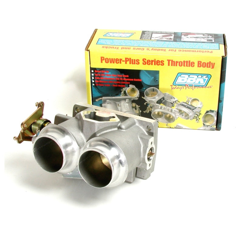 Load image into Gallery viewer, BBK 87-96 Ford F Series Truck RV 302 351 Twin 56mm Throttle Body BBK Power Plus Series
