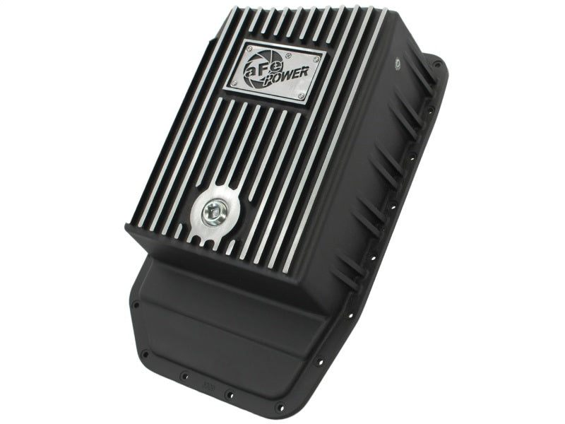 Load image into Gallery viewer, aFe Power Transmission Pan Black Machined 09-14 Ford 6R80 F-150 Trucks

