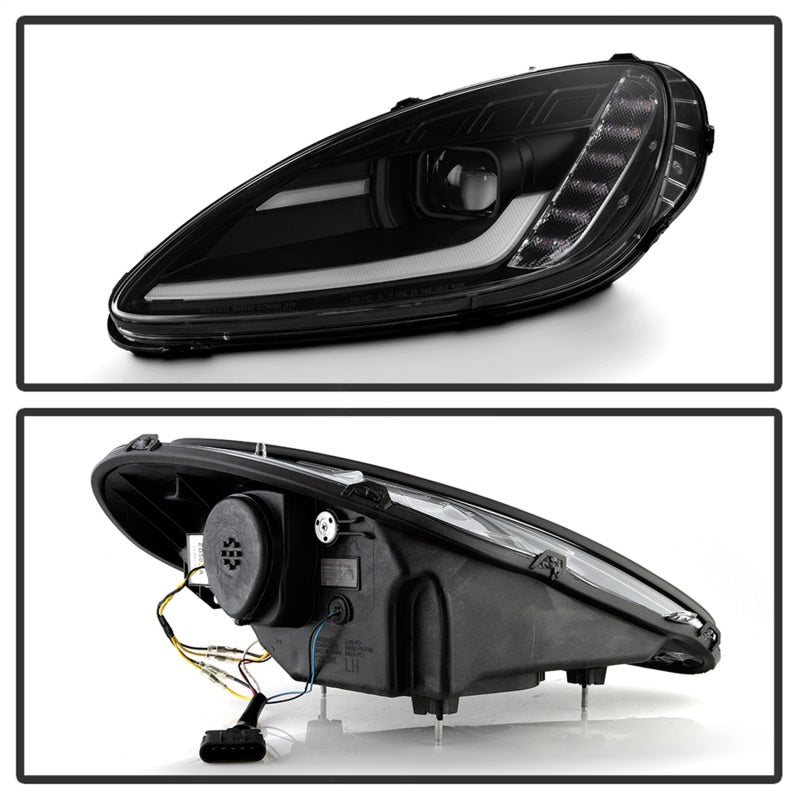 Load image into Gallery viewer, Spyder Apex Series 05-13 Chevrolet C6 Corvette Hi Powered LED Module Headlights
