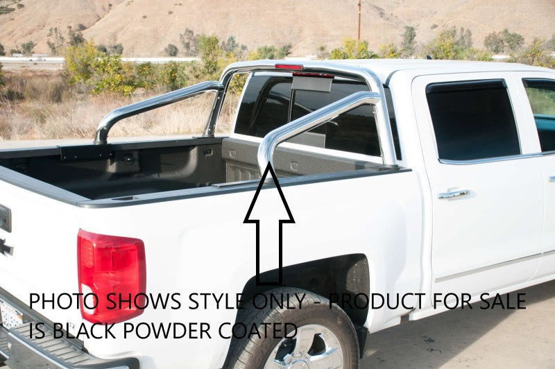 Load image into Gallery viewer, EGR 14-19 Chevrolet Silverado 1500 Black Powder Coat S-Series Sports Bar
