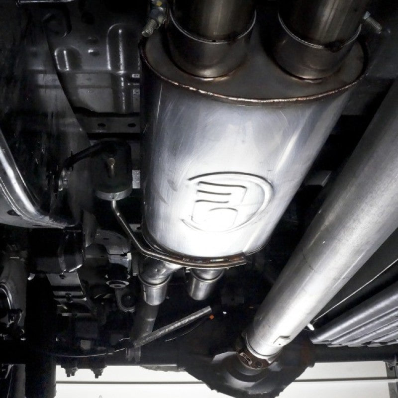 Load image into Gallery viewer, Stainless Works 2017+ Ford Raptor 3.5L 3in Catback Factory Connect Dump Exit
