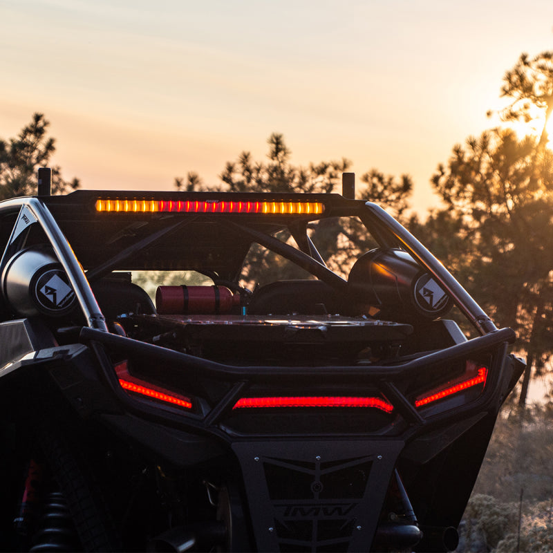 Load image into Gallery viewer, Rigid Industries 28in Chase Light Bar Universal - Rear Facing 27 Mode 5 Color LED Light Bar
