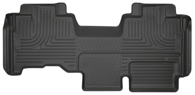 Load image into Gallery viewer, Husky Liners 09-14 Ford F150 Ext Cab WeatherBeater Black 2nd Seat Floor Liners
