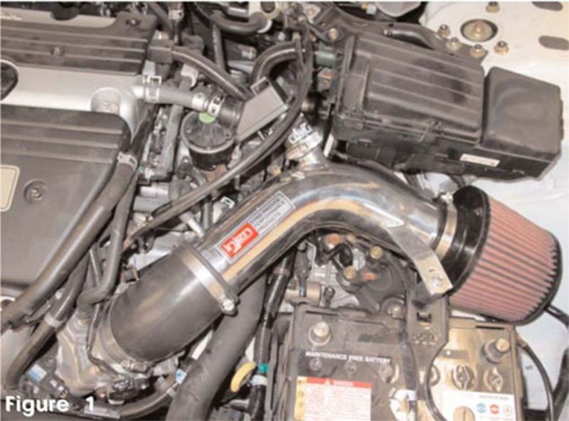 Load image into Gallery viewer, Injen 03-04 Accord 4 Cyl. LEV Motor Only Polished Short Ram Intake
