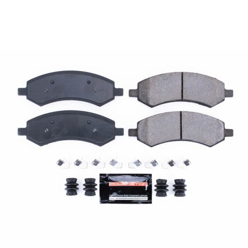 Load image into Gallery viewer, Power Stop 07-09 Chrysler Aspen Front Z23 Evolution Sport Brake Pads w/Hardware
