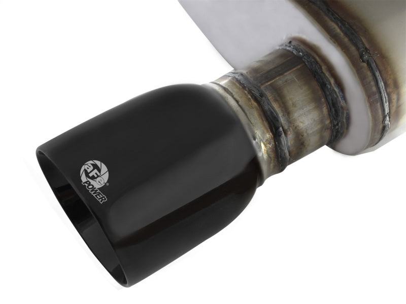 Load image into Gallery viewer, aFe MACHForce XP Exhaust 11-14 Ford Mustang GT V8-5.0L 3in. Stainless Steel Axle-Back w/Black Tips
