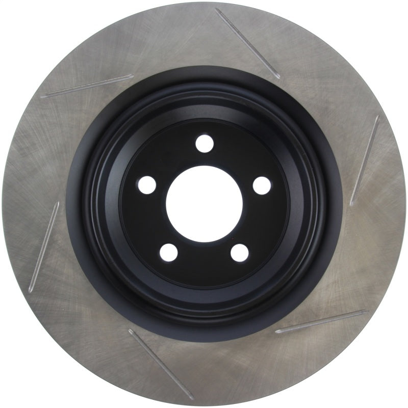 Load image into Gallery viewer, StopTech Power Slot 06-07 Chrysler SRT-8 Rear Right Slotted Rotor
