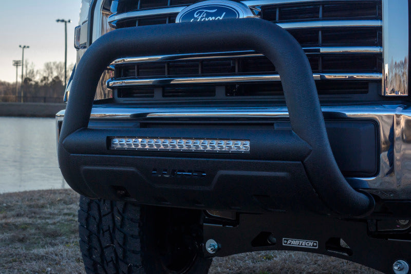 Load image into Gallery viewer, Lund 11-16 Ford F-250 Super Duty Bull Bar w/Light &amp; Wiring - Black
