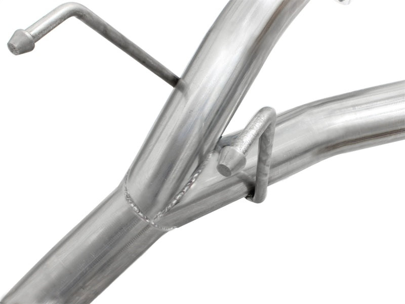 Load image into Gallery viewer, aFe MACHForce XP DPF-Back Exhaust 2.5in SS with Polished Tips 2014 Dodge Ram 1500 V6 3.0L EcoDiesel
