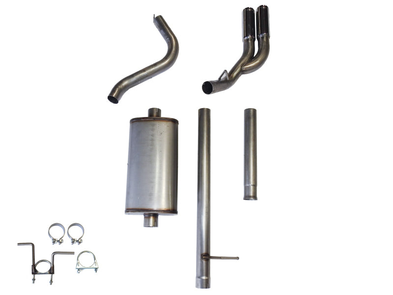 Load image into Gallery viewer, JBA 19-20 Chevy/GMC 1500 5.3L L82/L84 304SS Dual Side Exit Cat-Back Exhaust System
