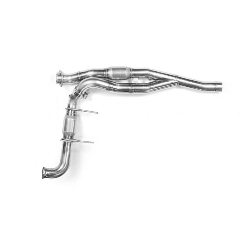 Load image into Gallery viewer, Kooks 10-14 Ford Raptor SVT 6.2L 4V ALL 3in SS OEM Exhaust GREEN Cat Y Pipe
