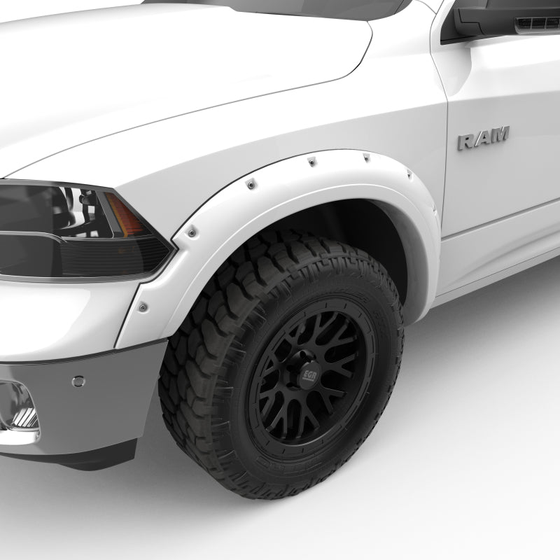 Load image into Gallery viewer, EGR 09+ Dodge Ram LD Bolt-On Look Color Match Fender Flares - Set - Bright White
