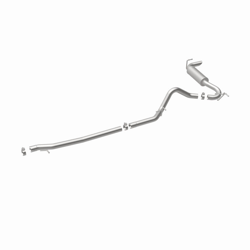 Load image into Gallery viewer, MagnaFlow 12-14 Jeep Wrangler 4dr Single Straight Rear P/S Exit Stainless C/B Performance Exhaust
