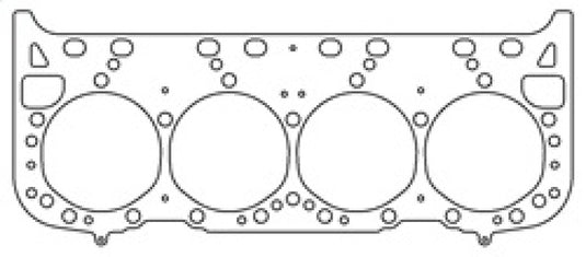 Cometic 92-96 GM LT1 Small Block 4.100 inch Bore .040 inch MLS Head Gasket (w/Valve Pockets)