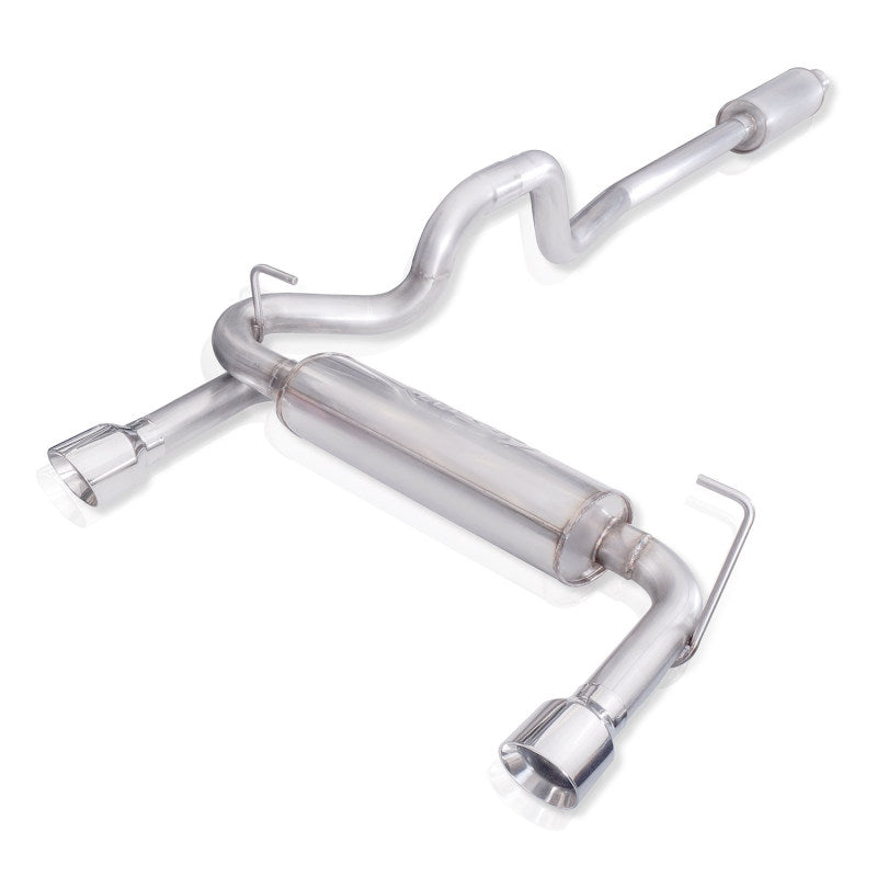 Load image into Gallery viewer, Stainless Works 2018+ Jeep Wrangler JL 304SS Factory Connect 2.5in Cat Back Exhaust System
