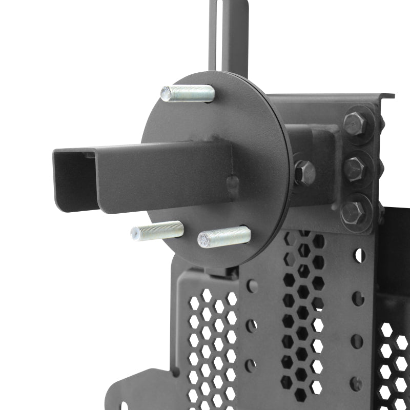 Load image into Gallery viewer, Go Rhino 08-22 Jeep Wrangler JL/JLU Body Mount Spare Tire Carrier - Tex. Blk
