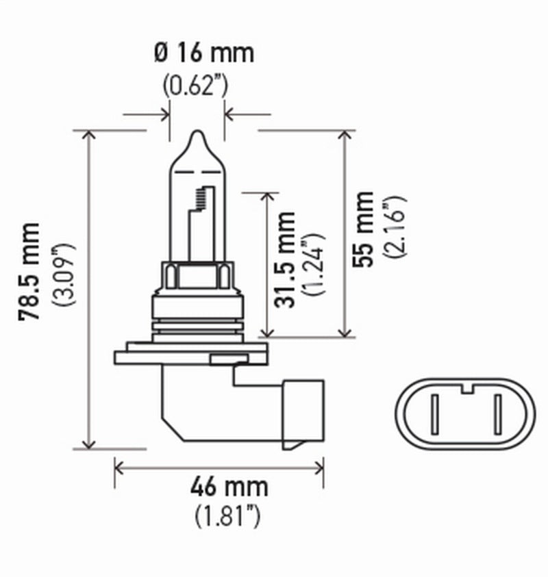 Load image into Gallery viewer, Hella HB3 9005 12V 100W P2OD T4 High Wattage Bulbs (Pair)
