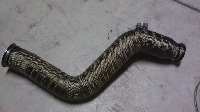 Load image into Gallery viewer, Mishimoto 2 inch x 35 feet Heat Wrap with Stainless Locking Tie Set
