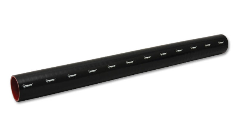 Load image into Gallery viewer, Vibrant 4 Ply Reinforced Silicone Straight Hose Coupling - 3.5in I.D. x 36in long (BLACK)
