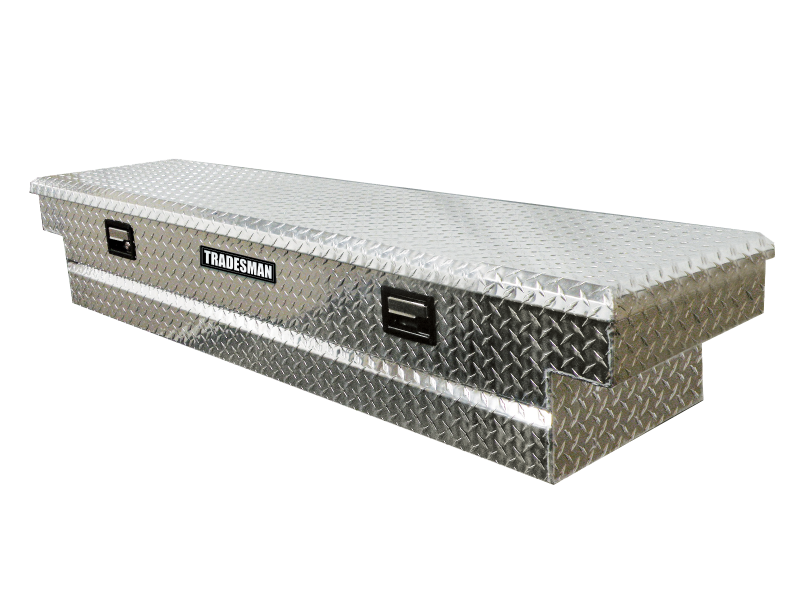 Load image into Gallery viewer, Tradesman Aluminum Economy Cross Bed Truck Tool Box (72in.) - Brite
