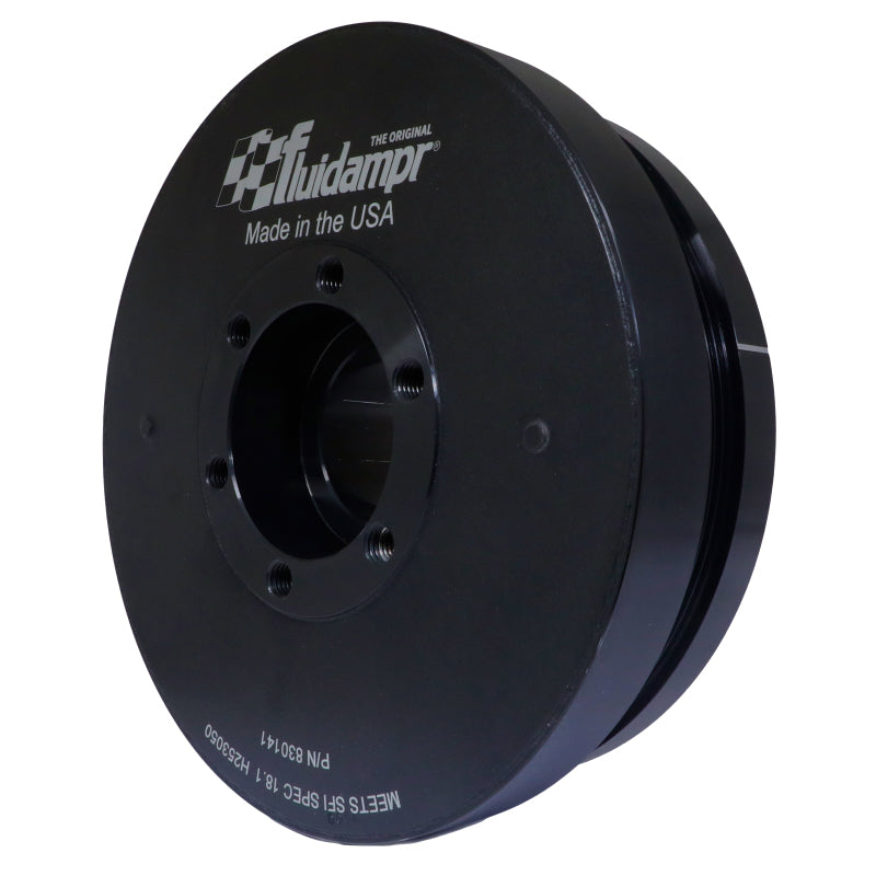 Load image into Gallery viewer, Fluidampr 17-19 GM 6.6L Duramax Steel Externally Balanced Damper
