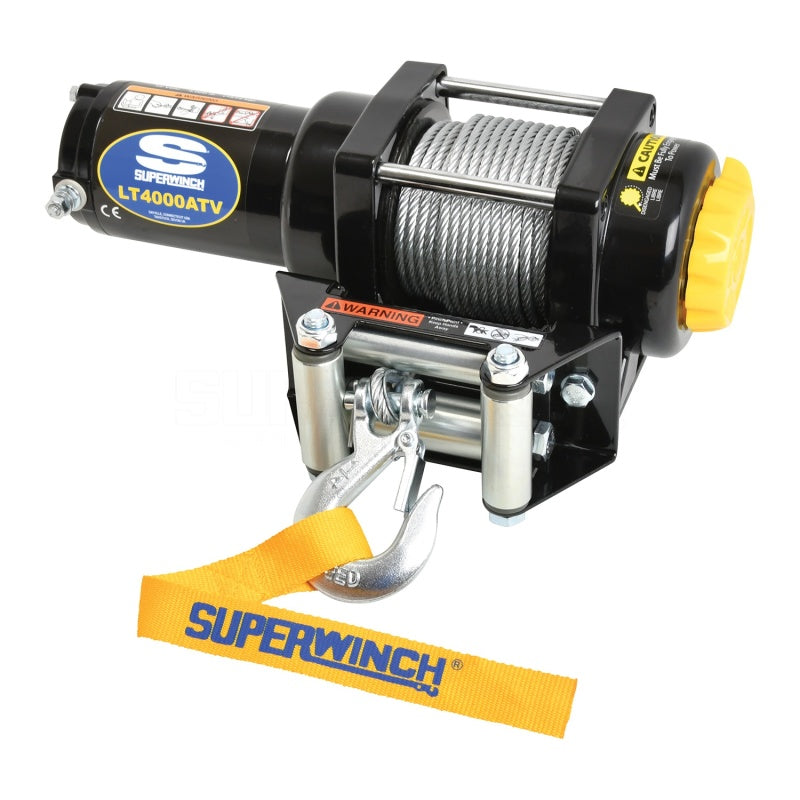 Load image into Gallery viewer, Superwinch 4000 LBS 12V DC 3/16in x 50ft Steel Rope LT4000 Winch
