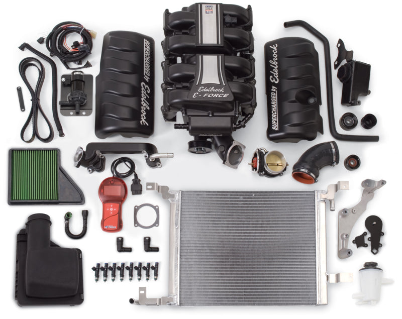 Load image into Gallery viewer, Edelbrock Supercharger Stage 1 - Street Kit 2010-2010 Ford Mustang 4 6L 3V w/ Tuner
