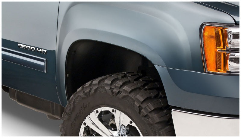 Load image into Gallery viewer, Bushwacker 07-14 GMC Sierra 2500 HD Extend-A-Fender Style Flares 2pc - Black
