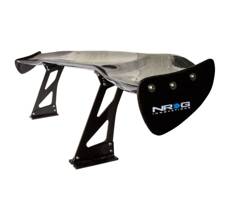 Load image into Gallery viewer, NRG Carbon Fiber Spoiler - Universal (69in.) w/NRG Logo
