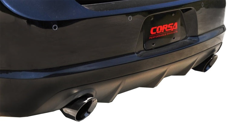 Load image into Gallery viewer, Corsa 2012-2014 Dodge Charger SRT-8 6.4L V8 Black Xtreme Cat-Back Exhaust
