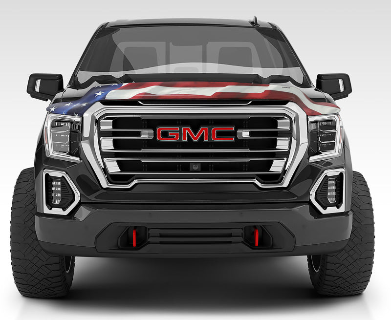 Load image into Gallery viewer, Stampede 2014-2018 GMC Sierra 1500 Vigilante Premium Hood Protector - Flag
