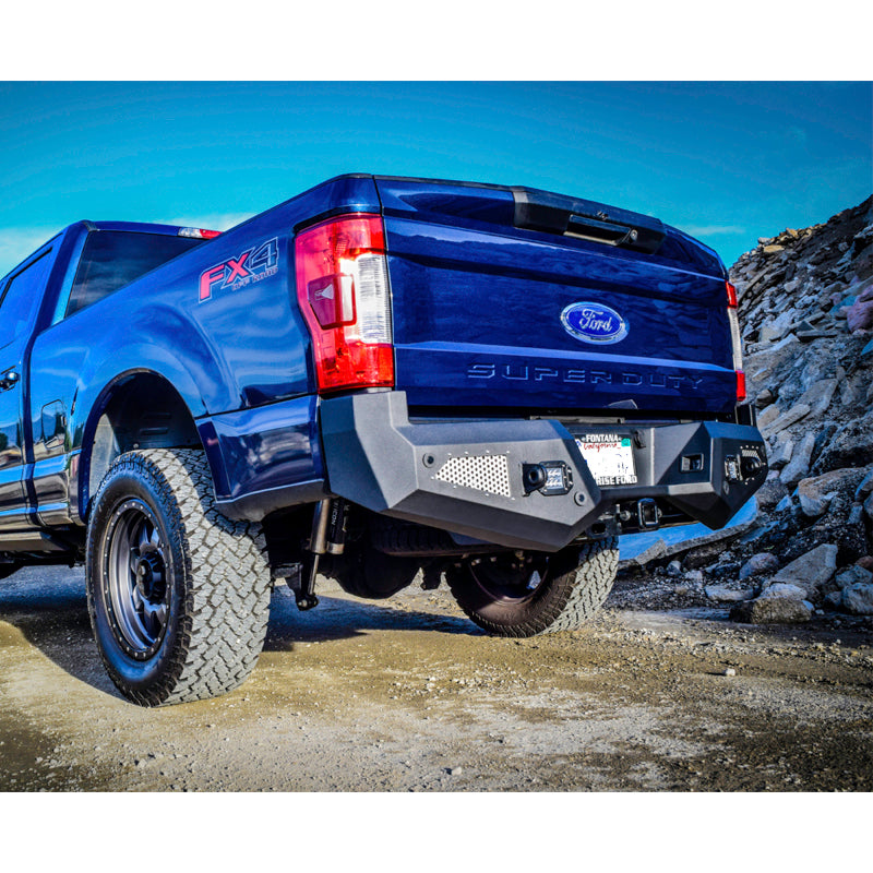 Load image into Gallery viewer, DV8 Offroad 2017+ Ford F-250/350/450 Rear Bumper

