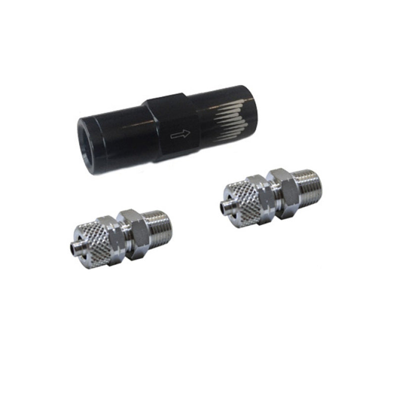 Load image into Gallery viewer, Snow Performance High Flow 7PSI Crack Pressure Check Valve Quick-Connect Fittings (1/4in Tubing)
