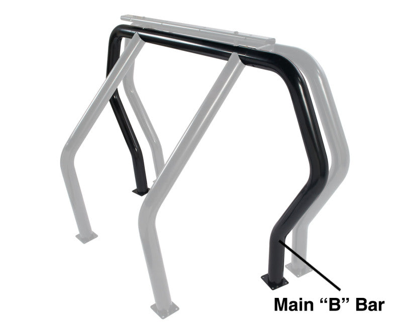 Load image into Gallery viewer, Go Rhino RHINO Bed Bar - Rear Main B bar - Black
