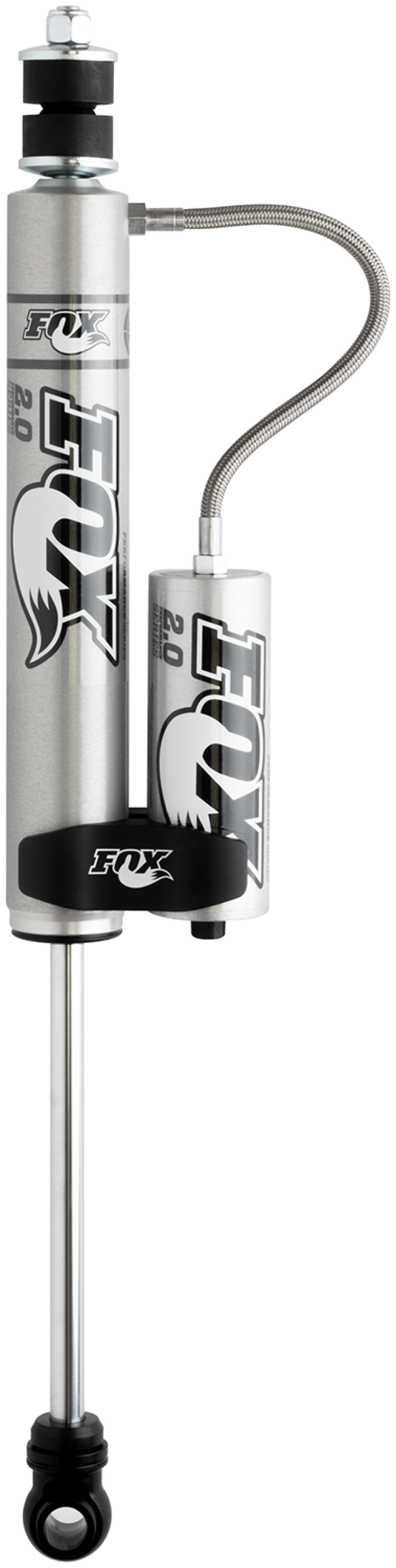 Fox 01-10 Chevy HD 2.0 Perf Series 9.6in. Smooth Body Remote Res. Front Shock / 7-9in. Lift - Alum.