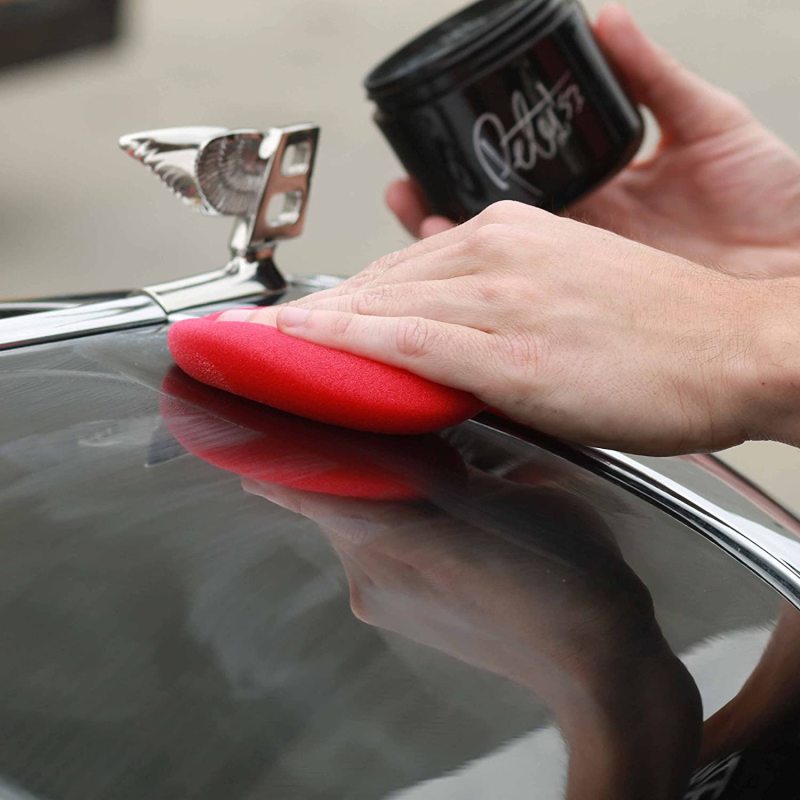Load image into Gallery viewer, Chemical Guys Petes 53 Black Pearl Signature Carnauba Paste Wax w/Applicators - 8 oz
