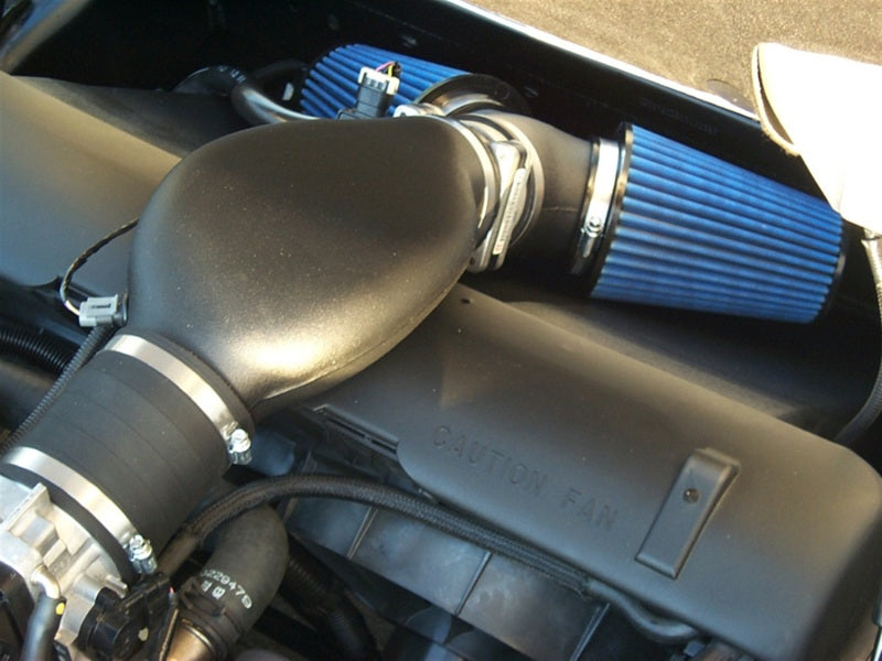 Load image into Gallery viewer, Volant 01-04 Chevrolet Corvette 5.7L Blue Recharger Pro5 Open Element Air Intake System
