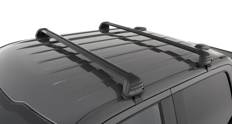 Load image into Gallery viewer, Rhino-Rack 04-08 Ford F150 Supercrew Vortex ROC25 Flush 2 Bar Roof Rack - Black
