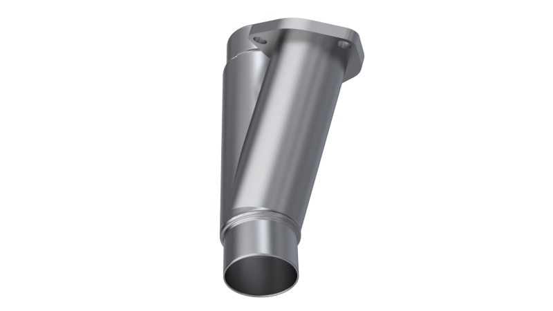 Load image into Gallery viewer, QTP 2.25in Weld-On QTEC Exhaust Cutout Y-Pipe
