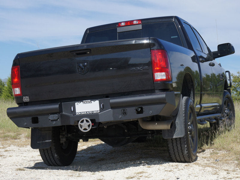 Load image into Gallery viewer, Road Armor 10-18 Dodge 2500 Vaquero Rear Non-Winch Bumper - Tex Blk
