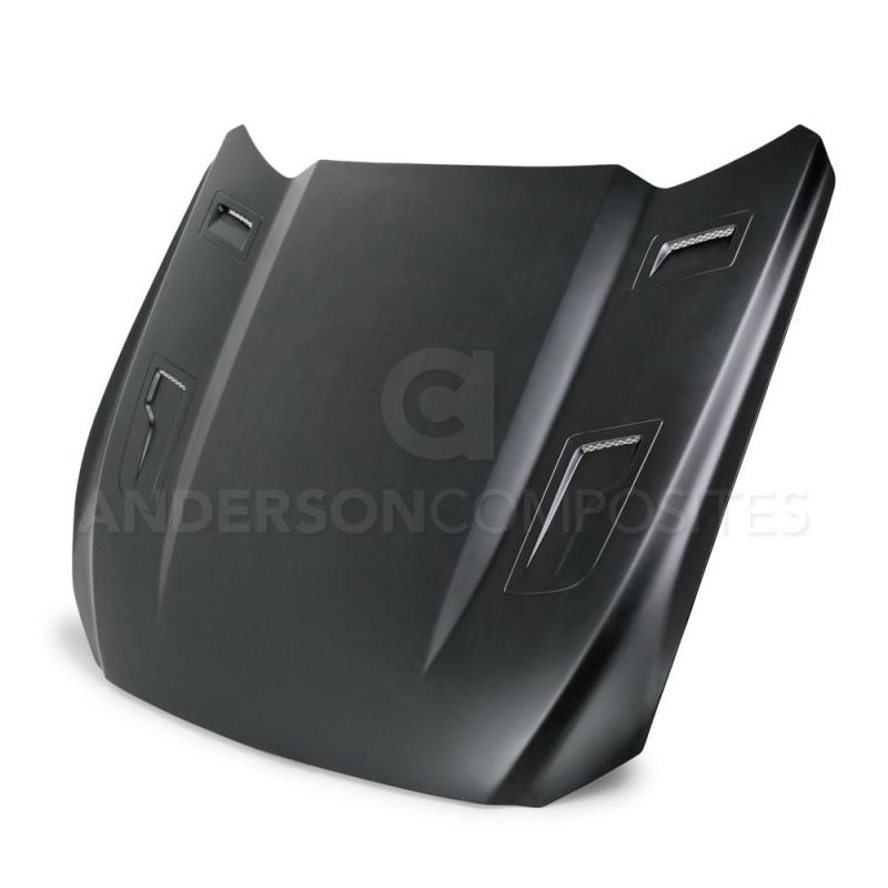 Load image into Gallery viewer, Anderson Composites 15-17 Ford Mustang (Excl. GT350/GT350R) Type-GTH Style Hood Fiberglass

