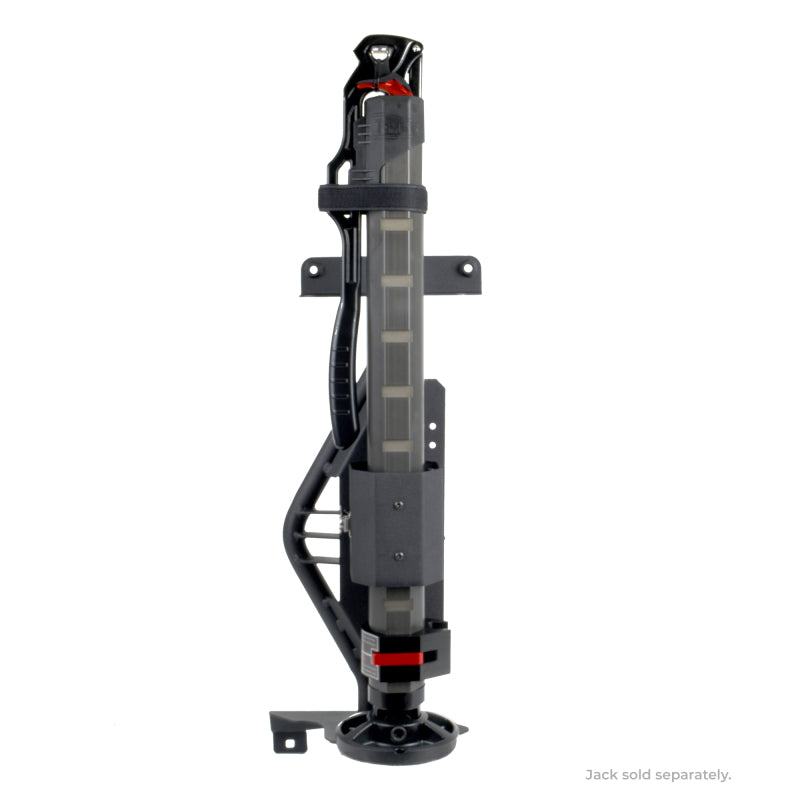 Load image into Gallery viewer, Go Rhino 18-24 Jeep Wrangler JL/JLU/JT Front Fender Jack Mount for Xventure Gear EG Jack - Tex. Blk
