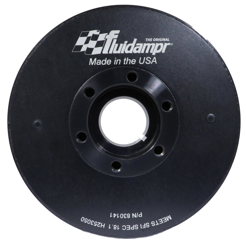 Load image into Gallery viewer, Fluidampr 17-19 GM 6.6L Duramax Steel Externally Balanced Damper
