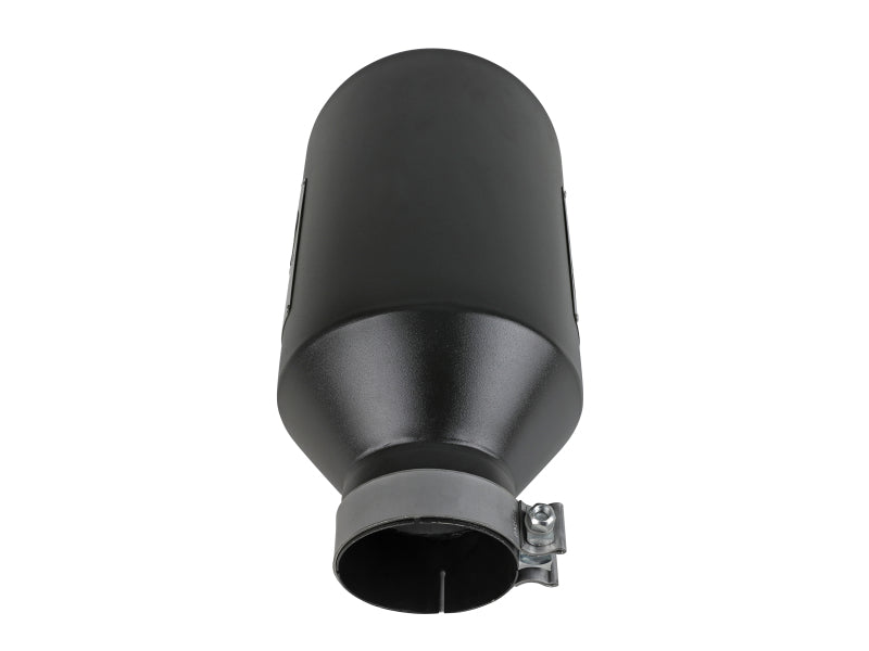 Load image into Gallery viewer, aFe Power MACH Force-Xp 409 Stainless Steel Clamp-on Exhaust Tip Black
