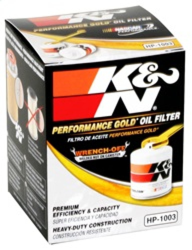 Load image into Gallery viewer, K&amp;N 03-09 Scion tC / 00-05 Celica GT/GT-S Performance Gold Oil Filter
