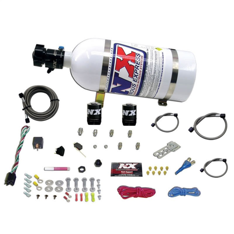 Load image into Gallery viewer, Nitrous Express All GM EFI Single Nozzle Nitrous Kit (35-150HP) w/10lb Bottle
