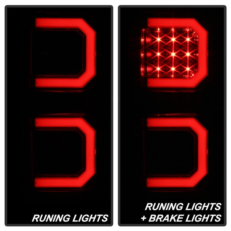 Load image into Gallery viewer, Spyder 07-13 Toyota Tundra V2 Light Bar LED Tail Lights - Smoke ALT-YD-TTU07V2-LB-BSM
