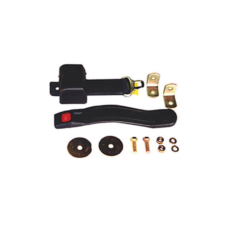 Load image into Gallery viewer, Omix Lap Seat Belt Black 76-95 Jeep CJ/Wrangler YJ
